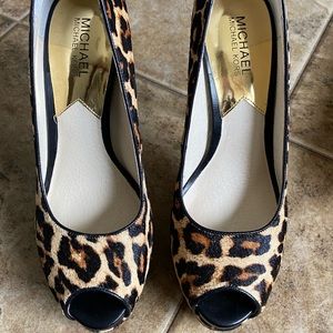 Michael Kors Leopard Heels